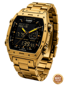 The ECD3329-RD64 Titan Prestige Gold Watch