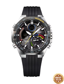 The ECD3330-RD65 Apex Horizon  premium hybrid analog-digital wristwatch